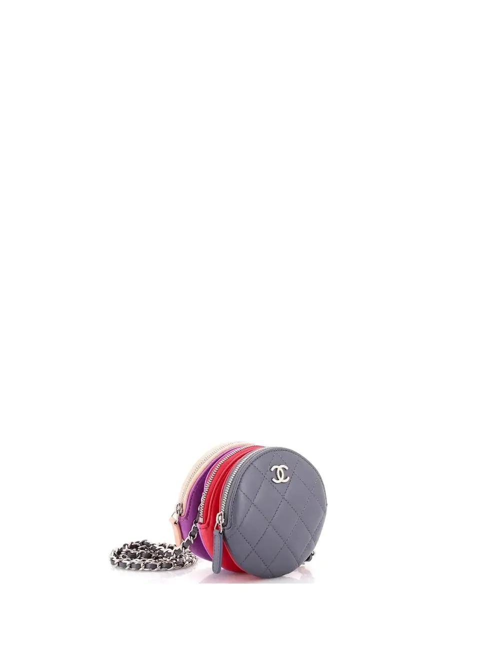 Chanel Round Compartment Clutch With #223907C21B